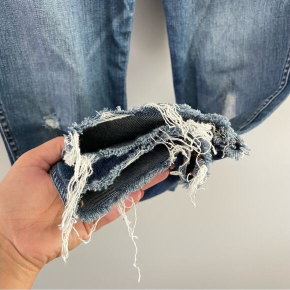 Madewell | 9" High-Rise Skinny Jeans Allegra Wash Rip & Repair Edition Denim 26 - Picture 3 of 11